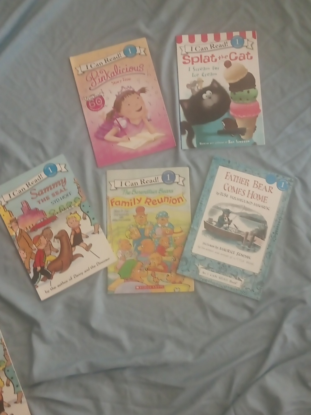 I Can Read! Sammy the Seal by Syd Hoff - Light Blue Cover